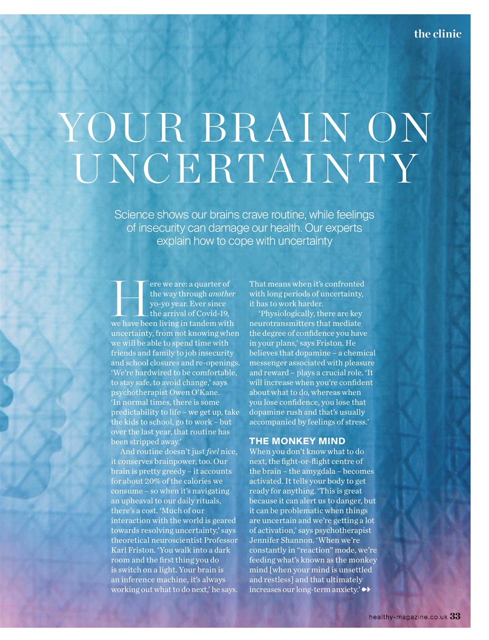 Healthy Magazine Preview Pages