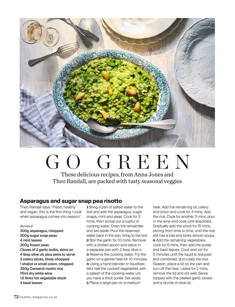 Healthy Magazine Preview Pages