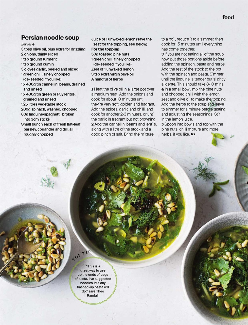 Healthy Magazine Preview Pages