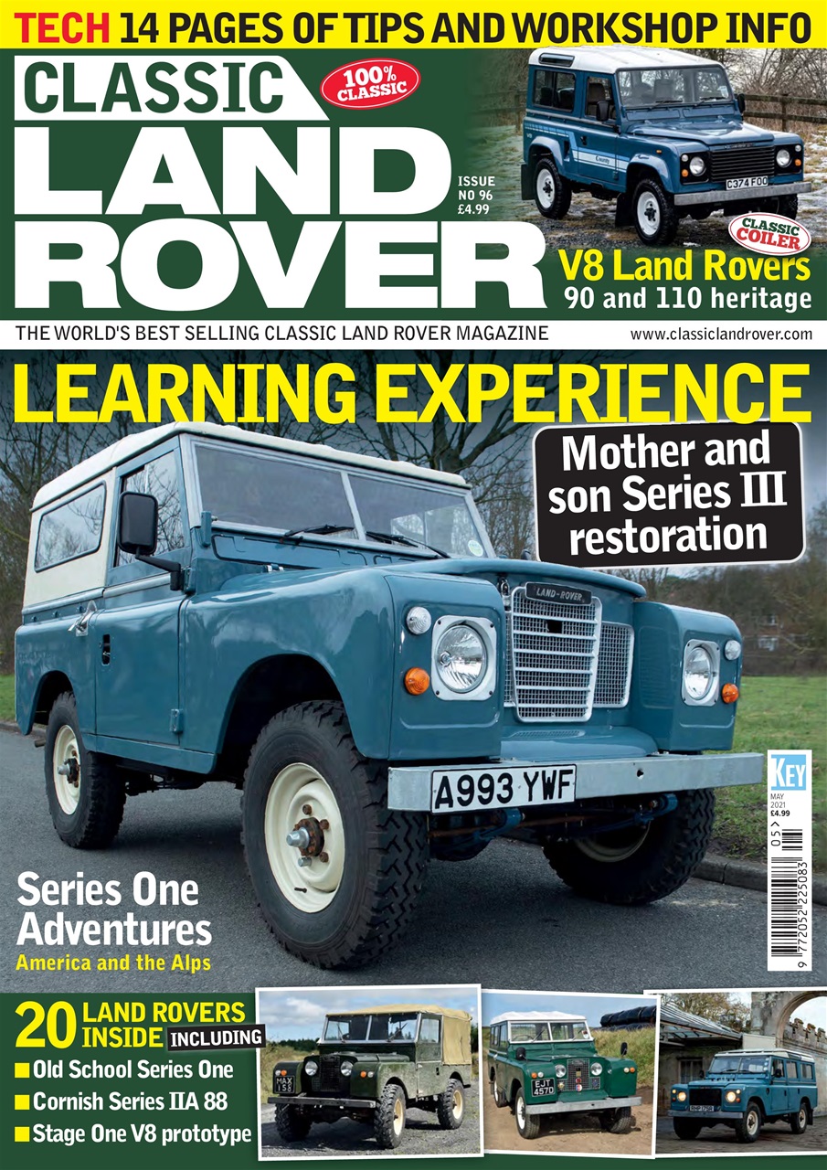 Classic Land Rover Magazine Preview Pages