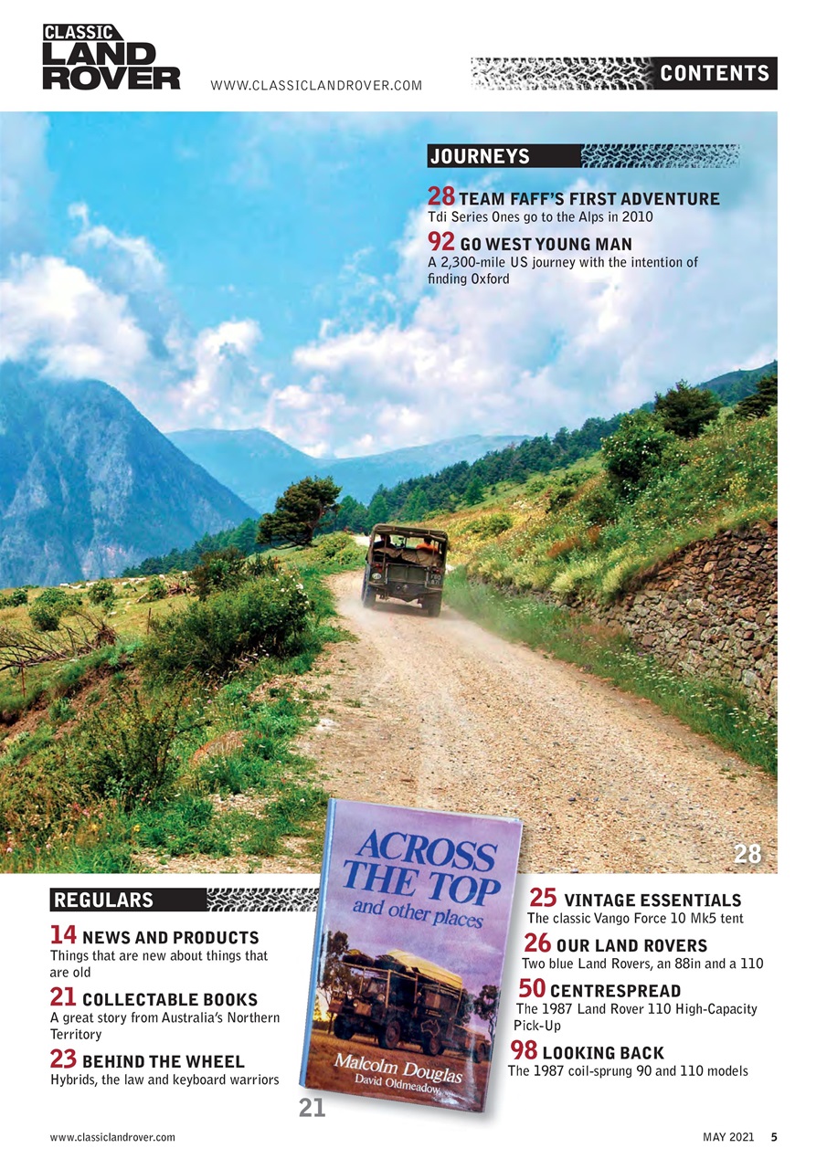 Classic Land Rover Magazine Preview Pages