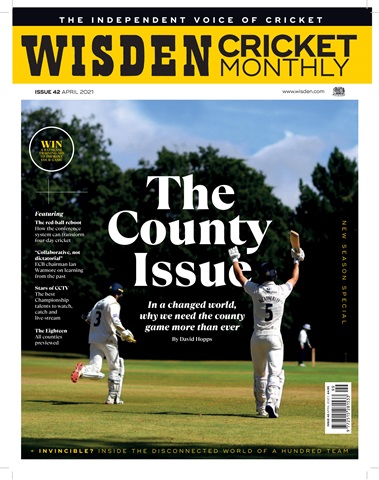 Wisden Cricket Monthly issue April 2021