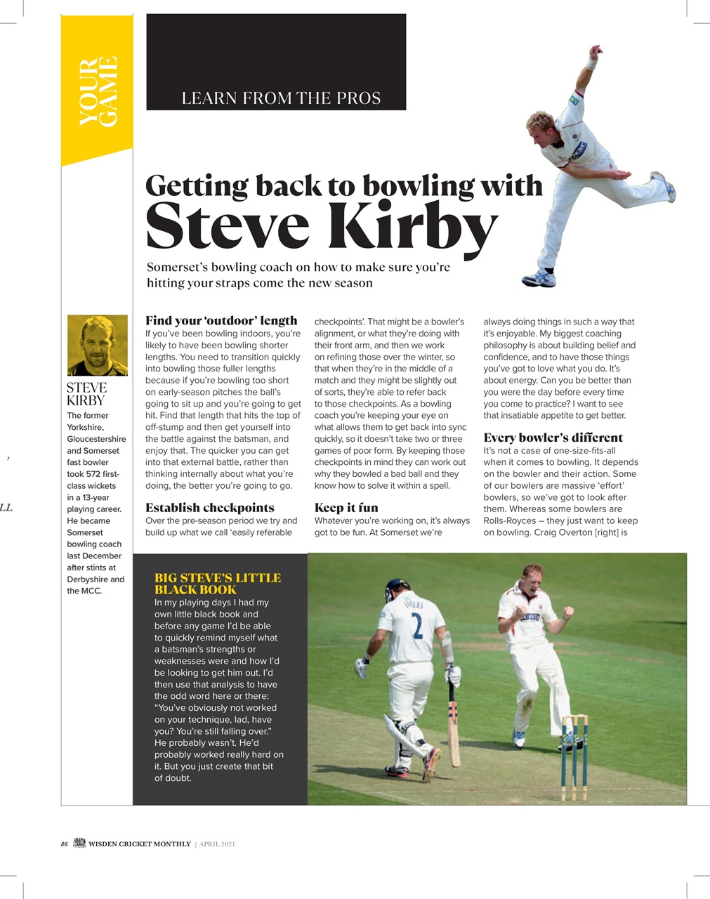 Wisden Cricket Monthly Preview Pages