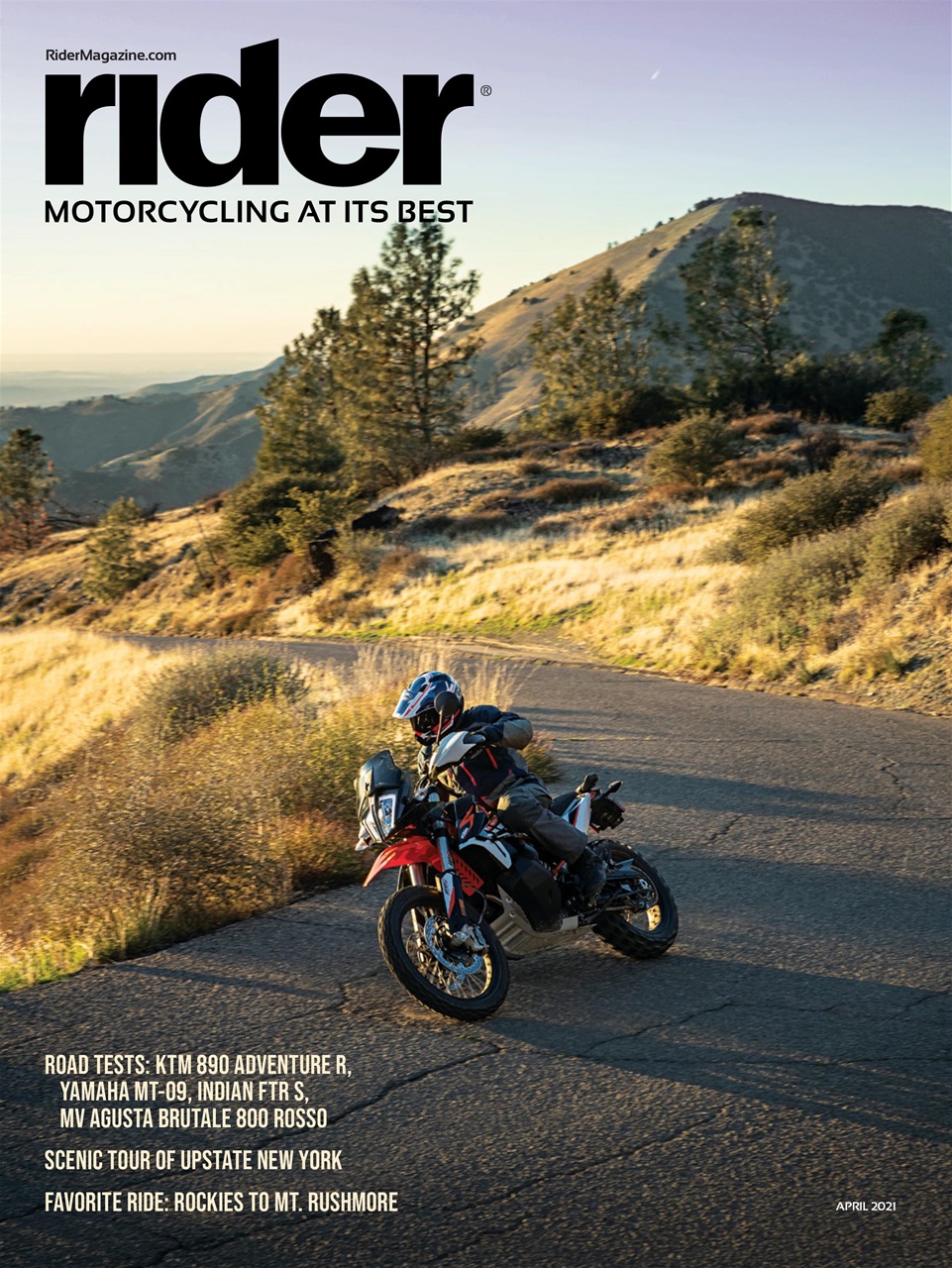 Rider Magazine Preview Pages