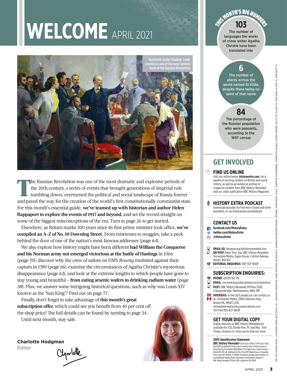 BBC History Revealed Magazine Preview Pages