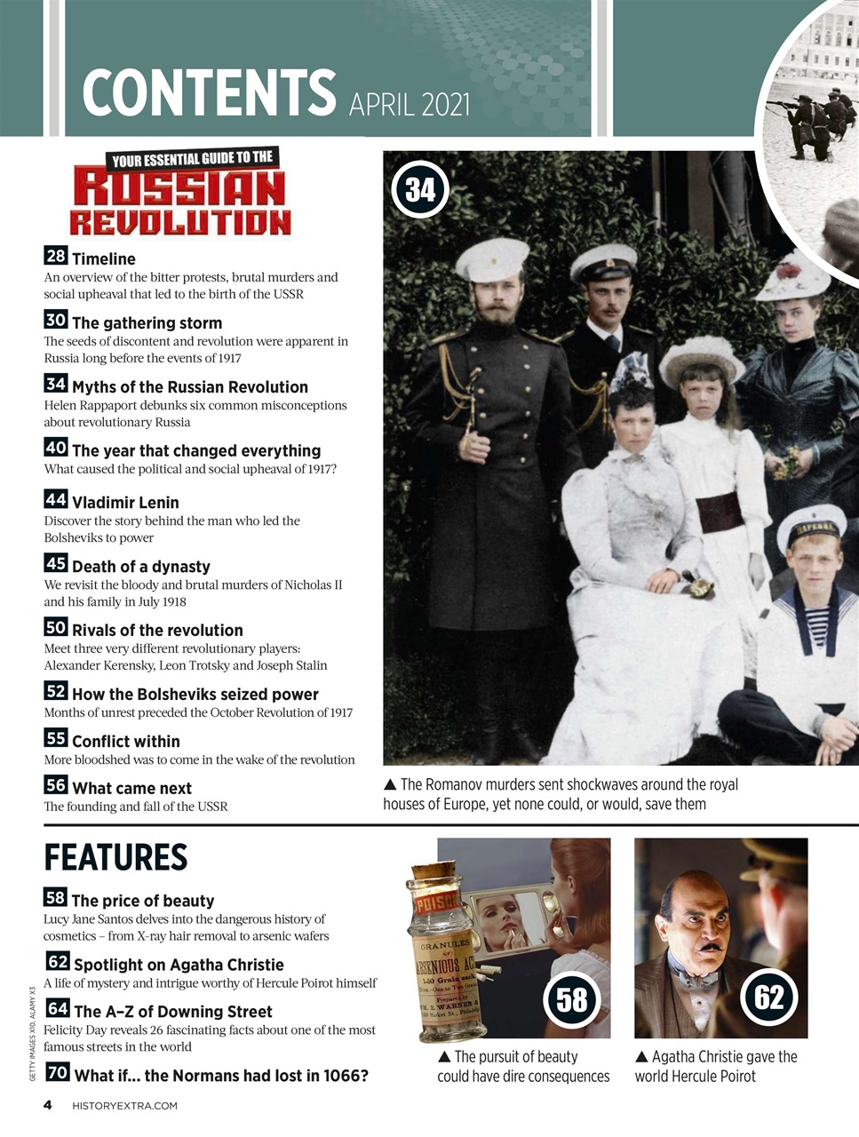 BBC History Revealed Magazine Preview Pages
