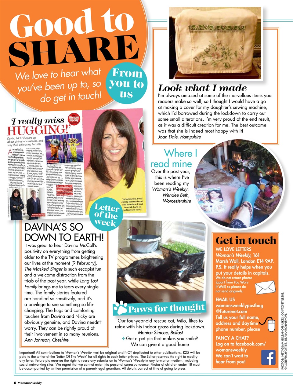 Woman's Weekly Preview Pages