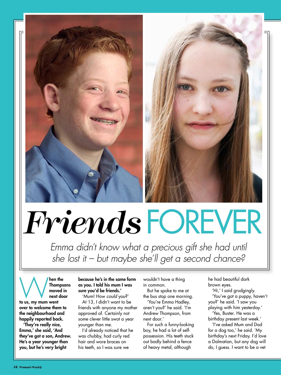 Woman's Weekly Preview Pages