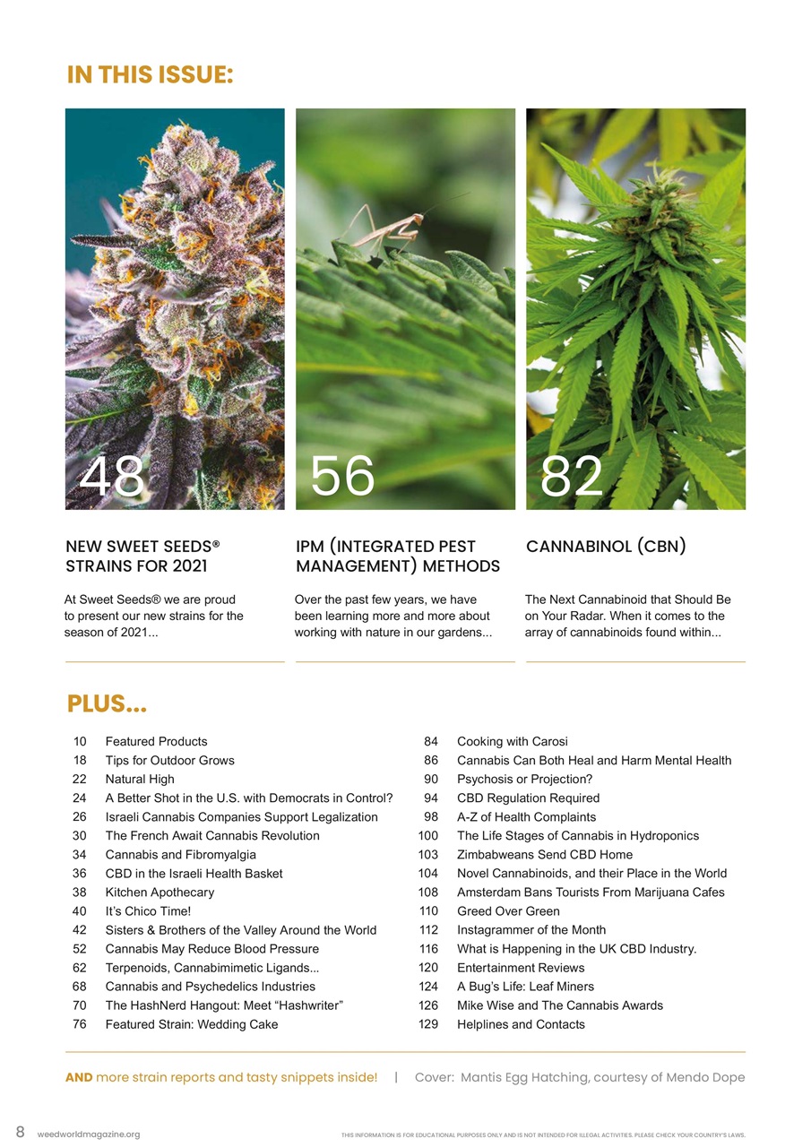 Weed World Preview Pages