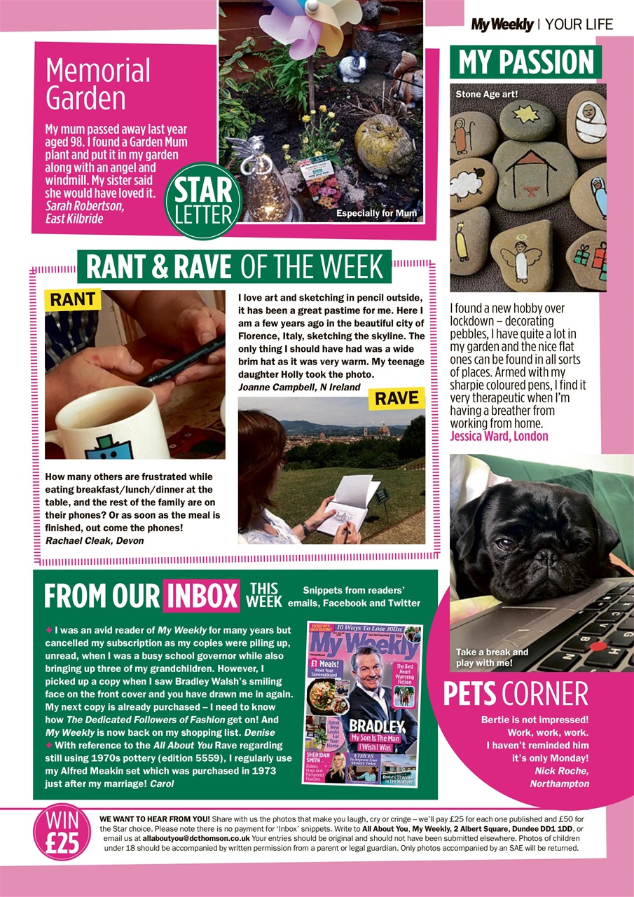 My Weekly Preview Pages