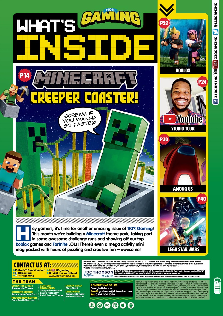 110% Gaming Preview Pages