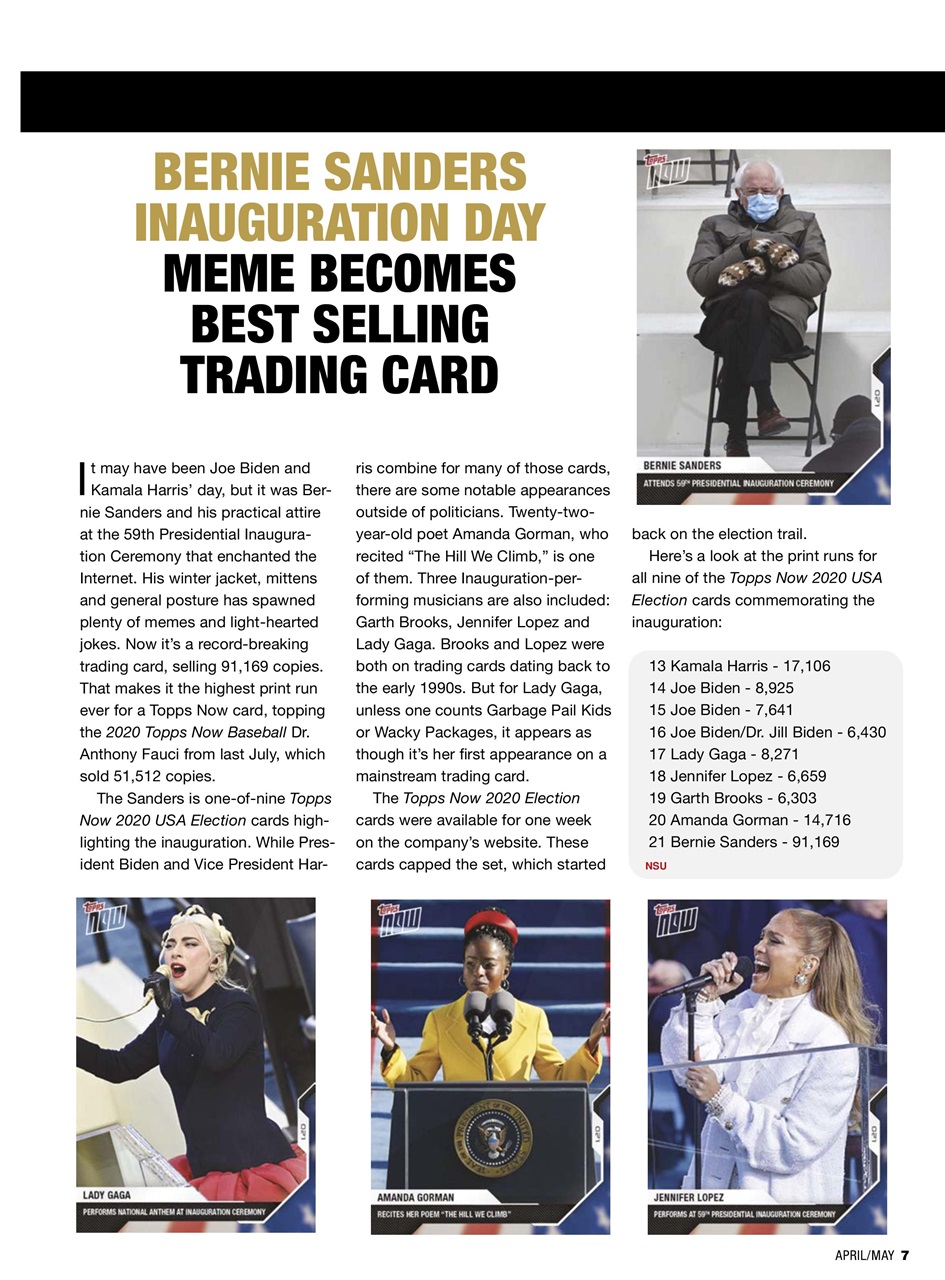 Non-Sport Update Magazine Preview Pages