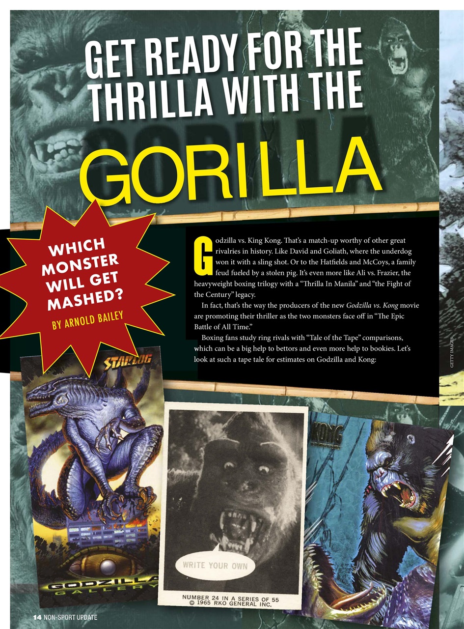 Non-Sport Update Magazine Preview Pages