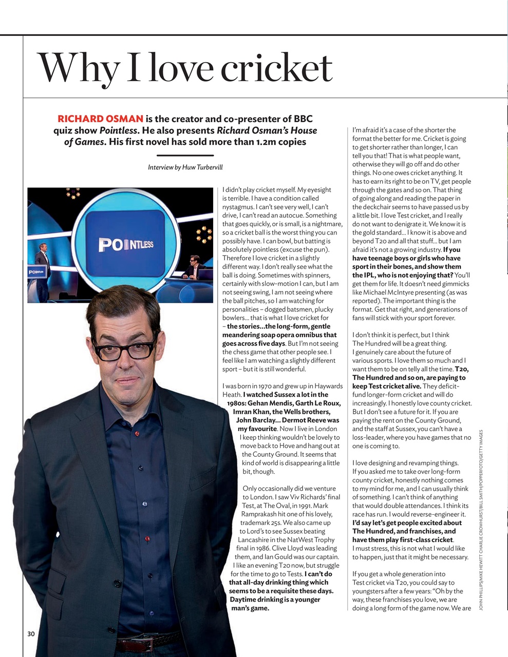 The Cricketer Magazine Preview Pages