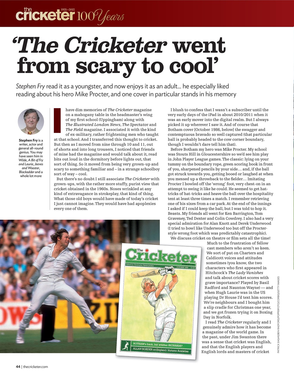 The Cricketer Magazine Preview Pages