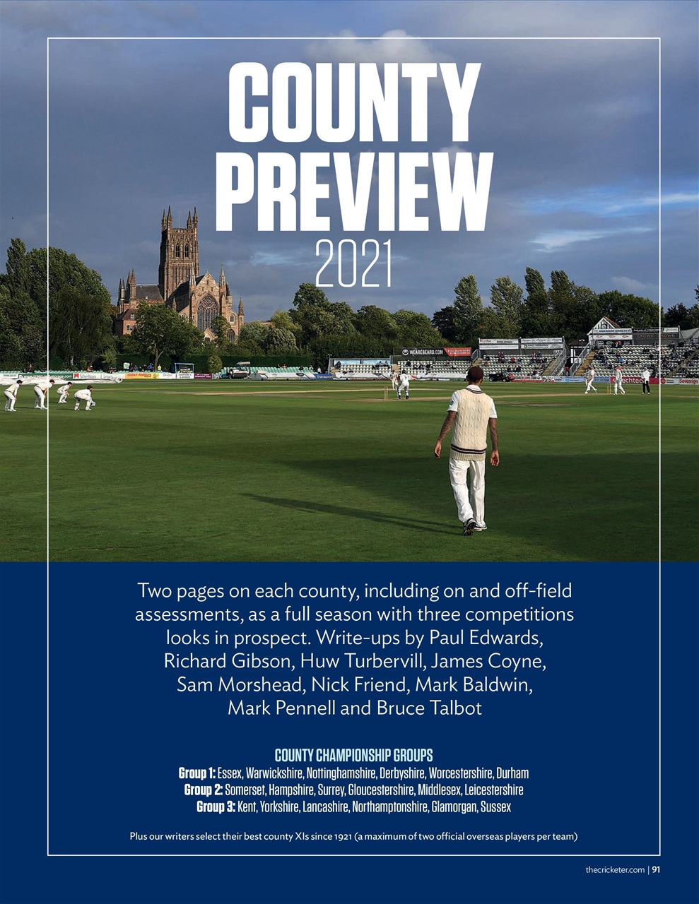 The Cricketer Magazine Preview Pages