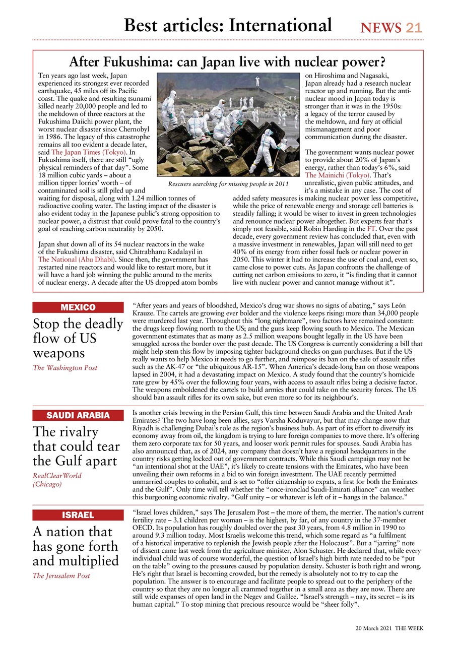 The Week Preview Pages