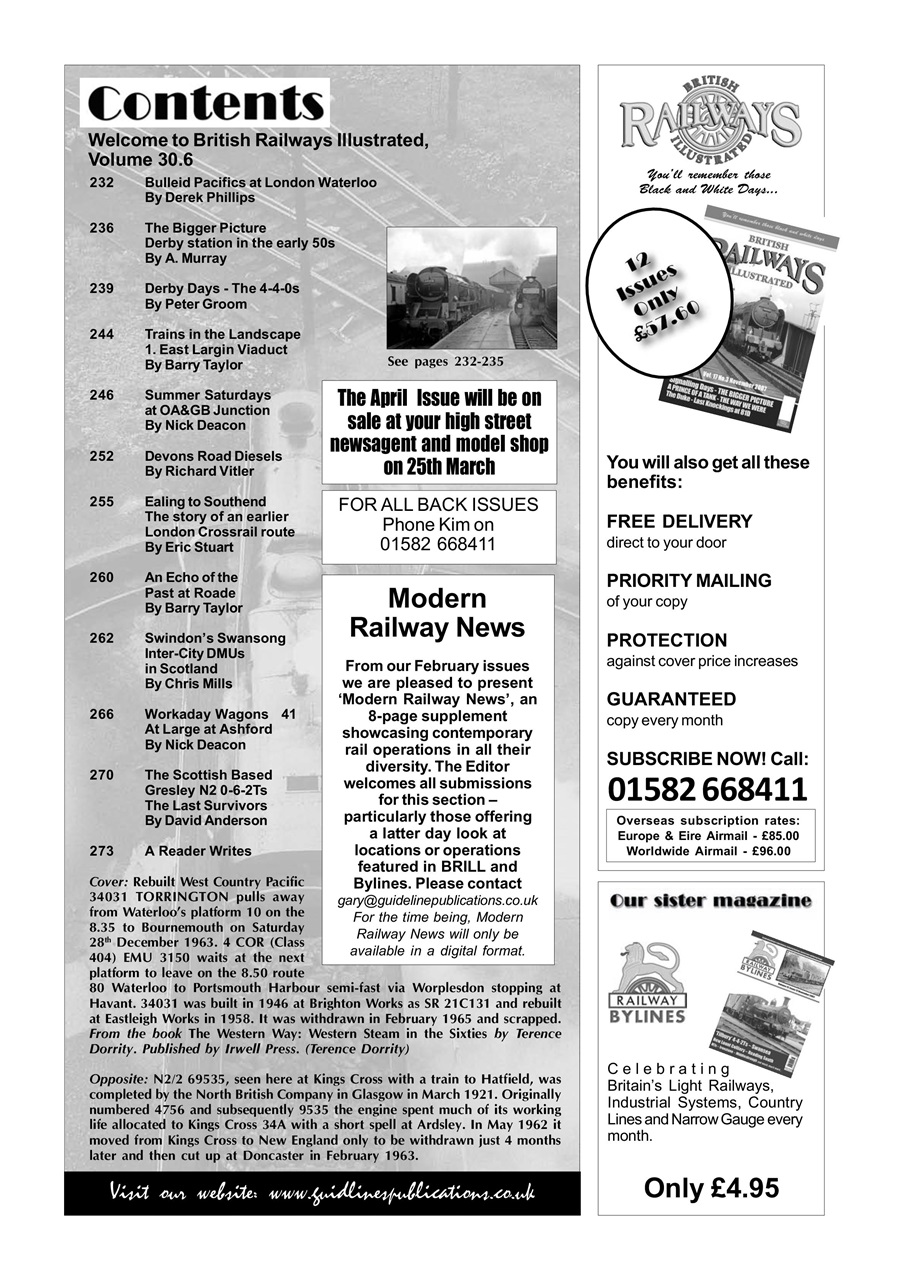 British Railways Illustrated Preview Pages