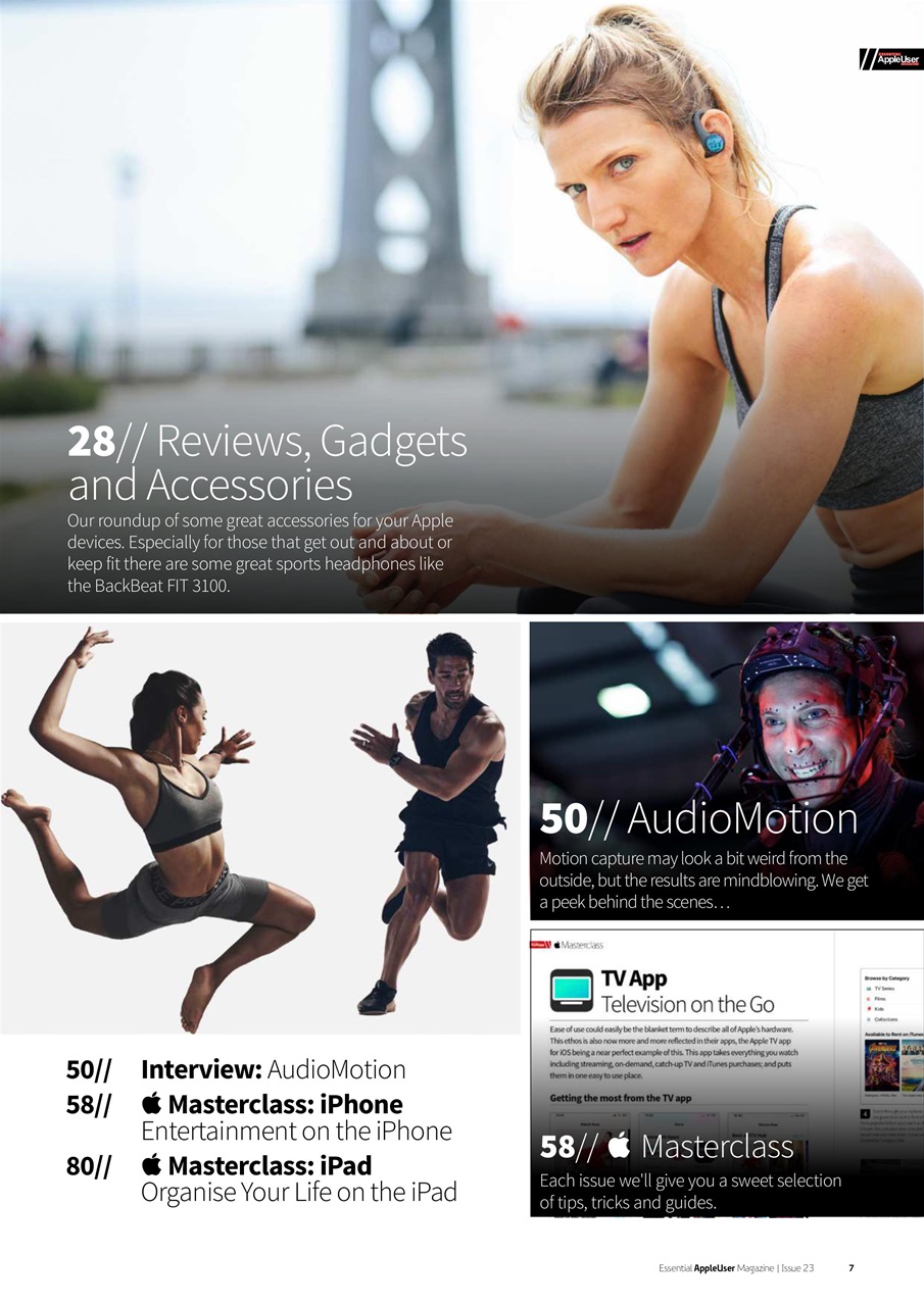 Essential Apple User Preview Pages