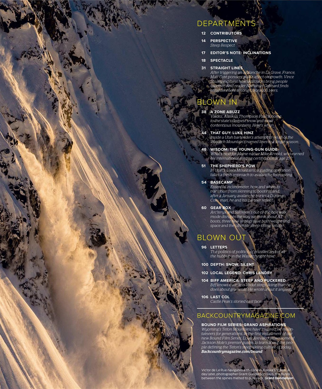 Backcountry Preview Pages
