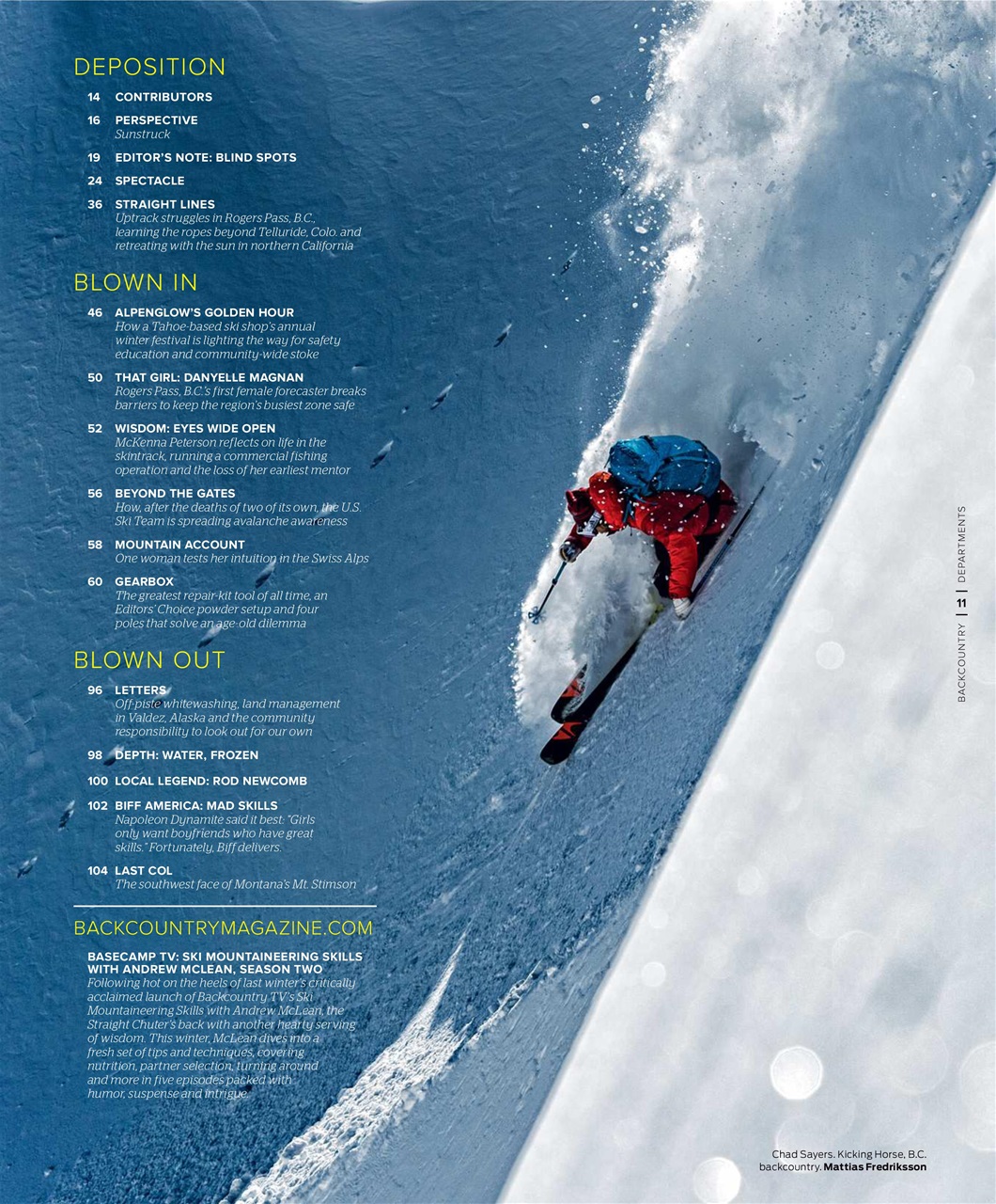 Backcountry Preview Pages