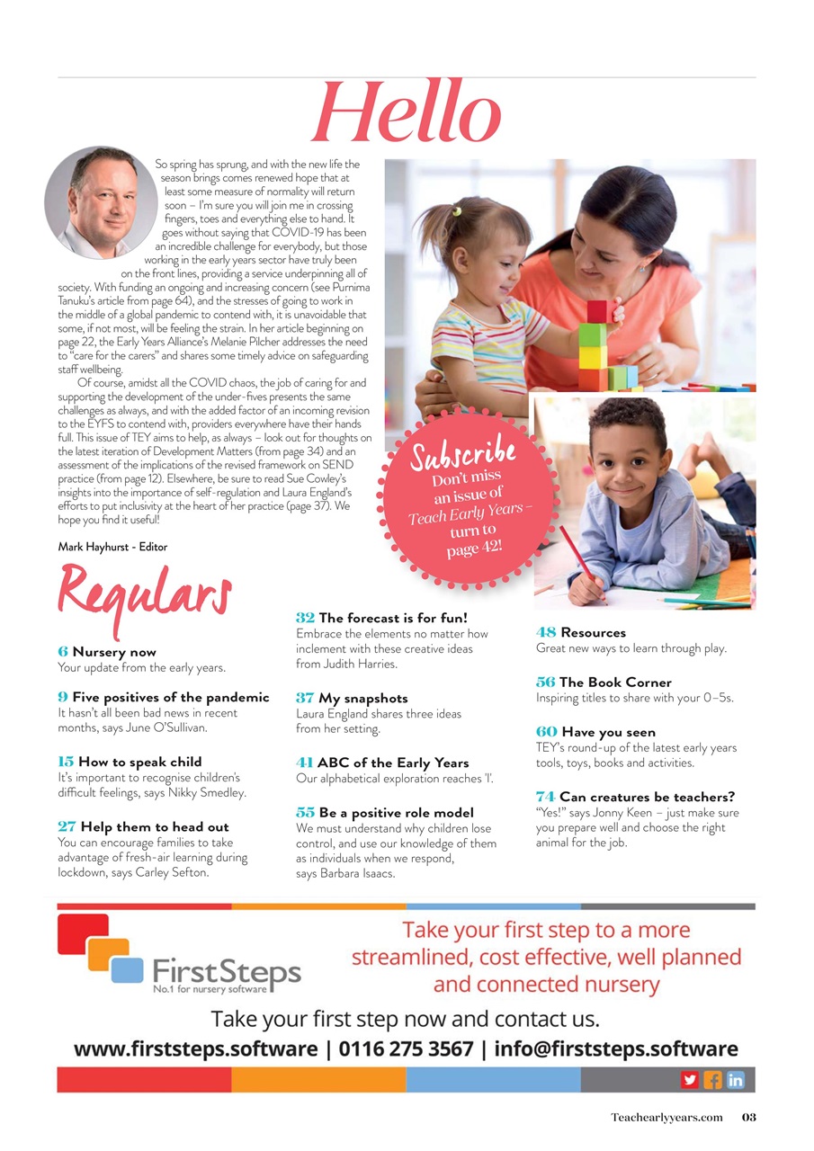 Teach Early Years Preview Pages