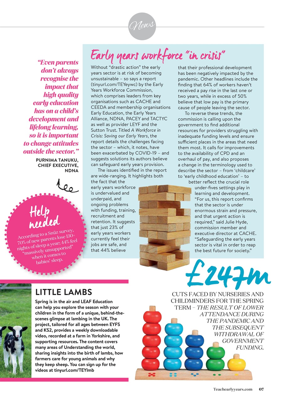 Teach Early Years Preview Pages