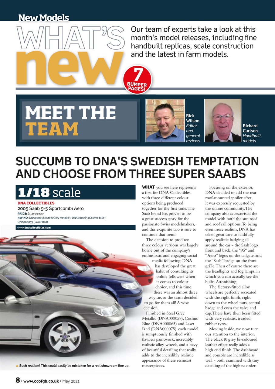 Diecast Collector Preview Pages