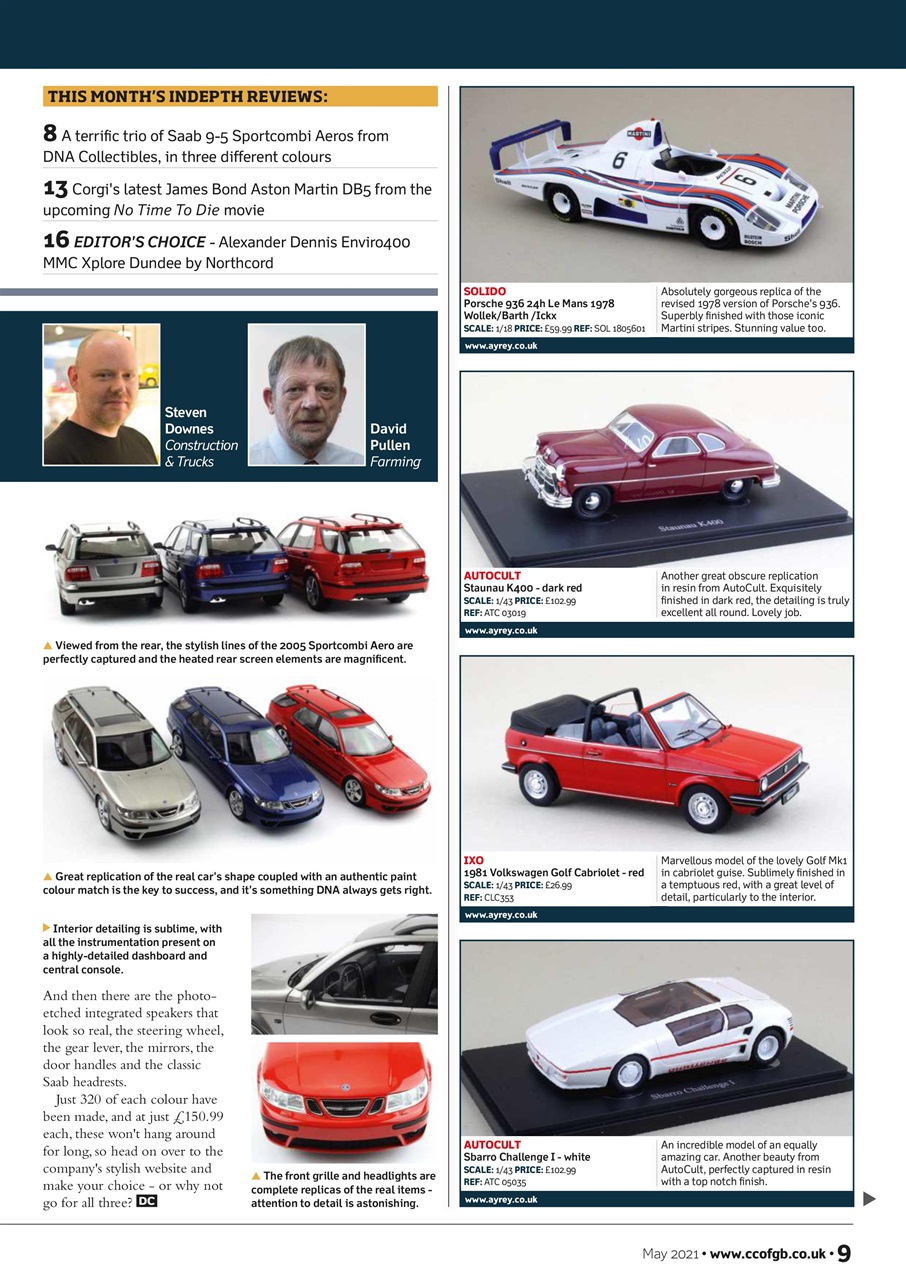 Diecast Collector Preview Pages