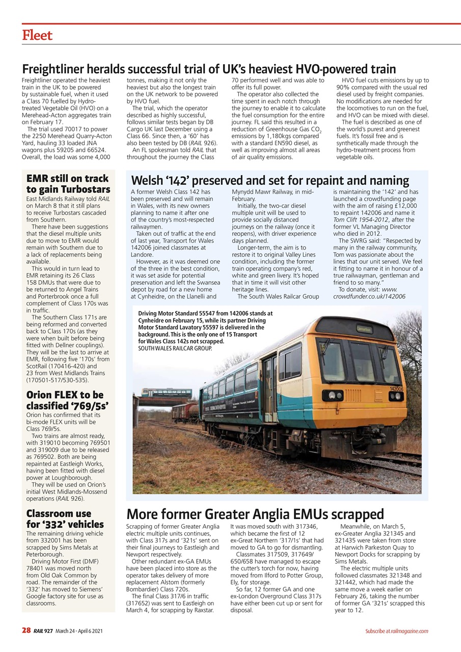 Rail Preview Pages
