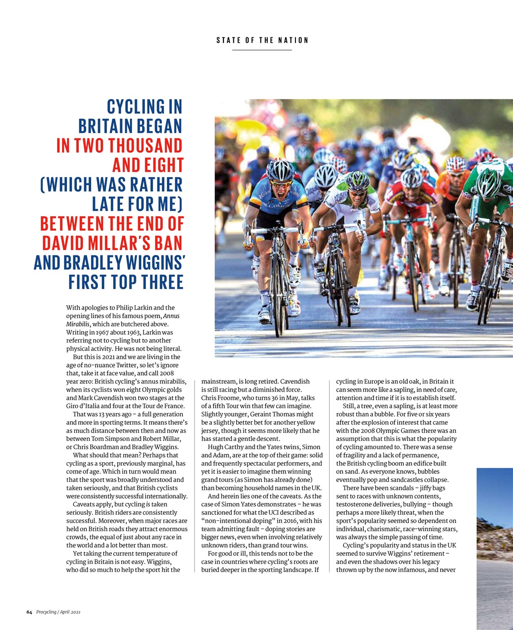 Procycling Preview Pages