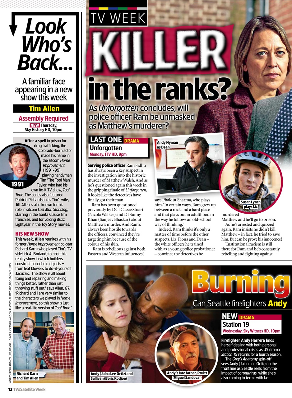 TV & Satellite Week Preview Pages
