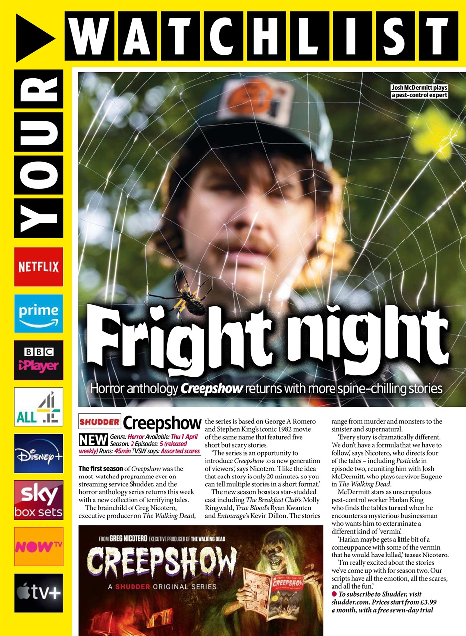TV & Satellite Week Preview Pages