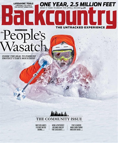 Backcountry issue January 2017 - The Community Issue