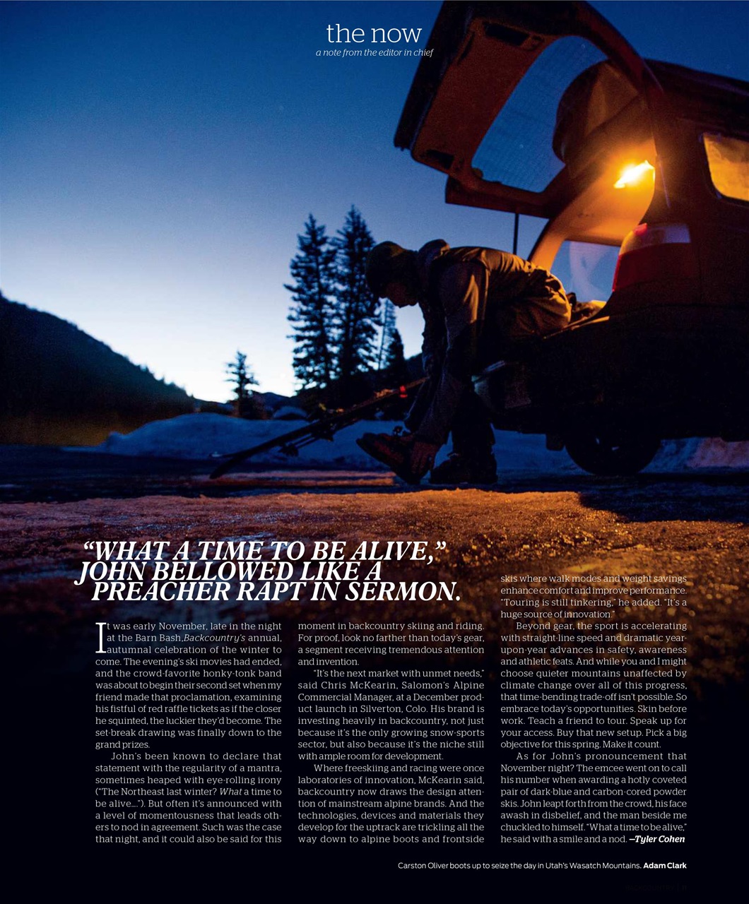 Backcountry Preview Pages