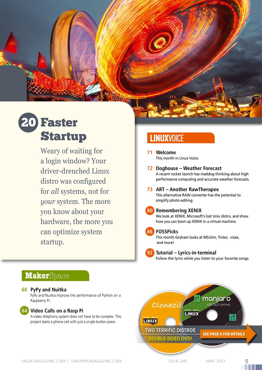 Linux Magazine Preview Pages