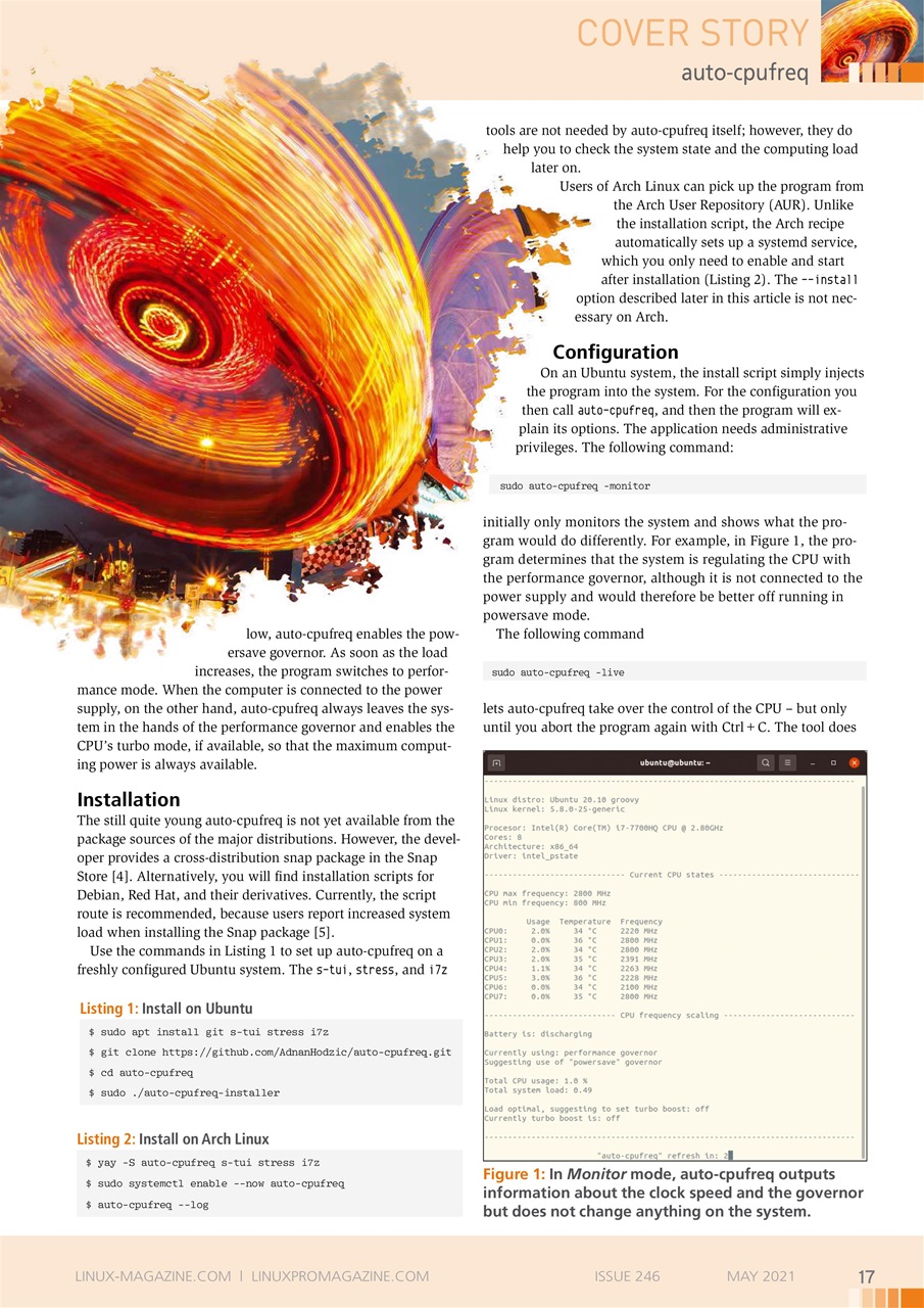 Linux Magazine Preview Pages