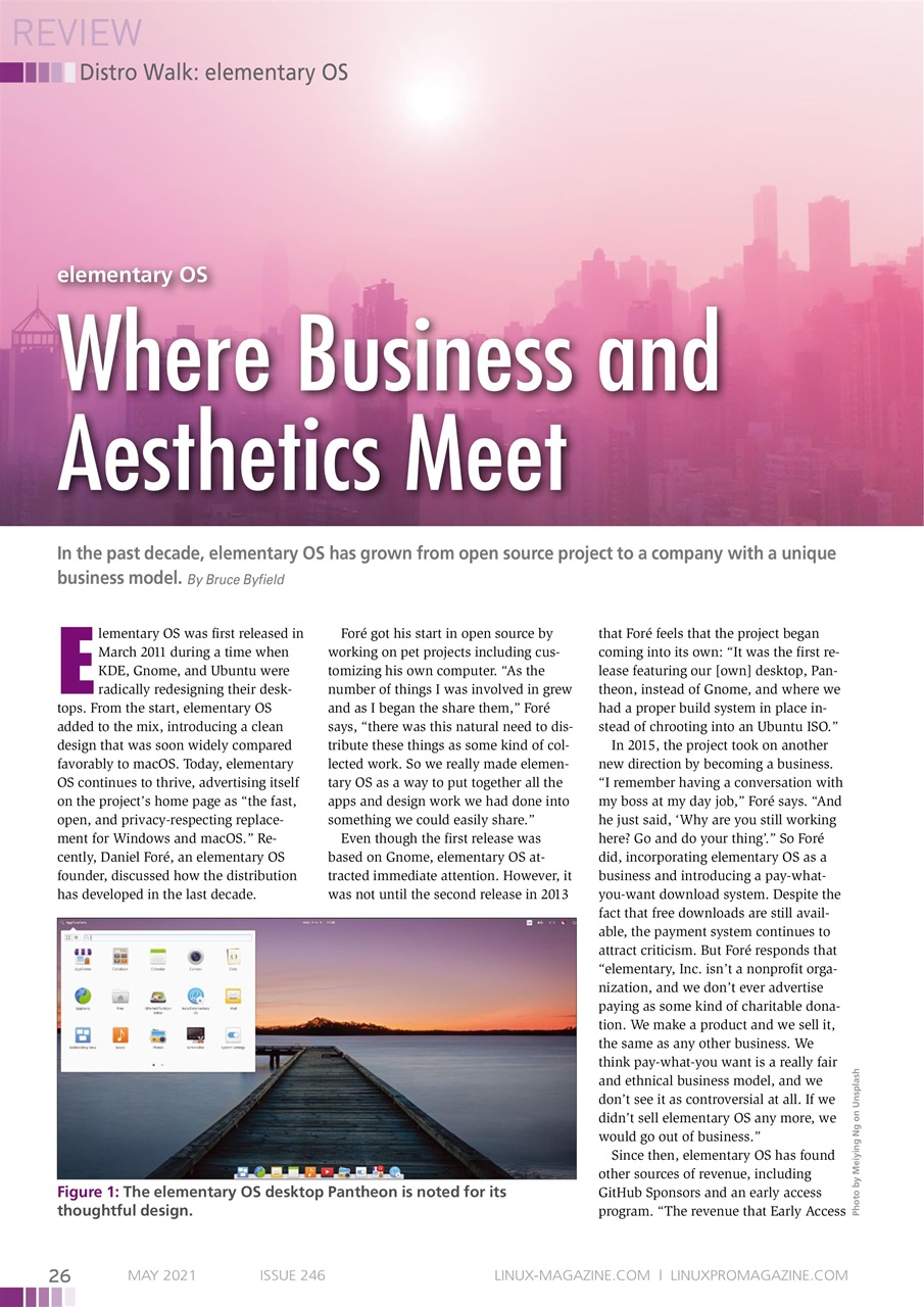 Linux Magazine Preview Pages