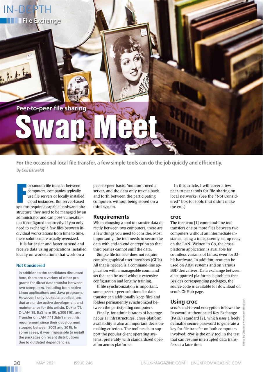 Linux Magazine Preview Pages