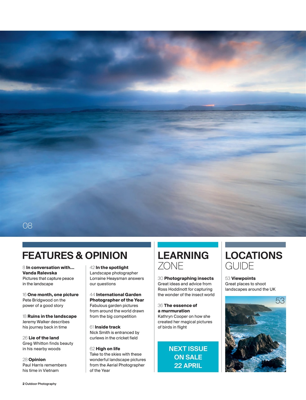 Outdoor Photography Preview Pages