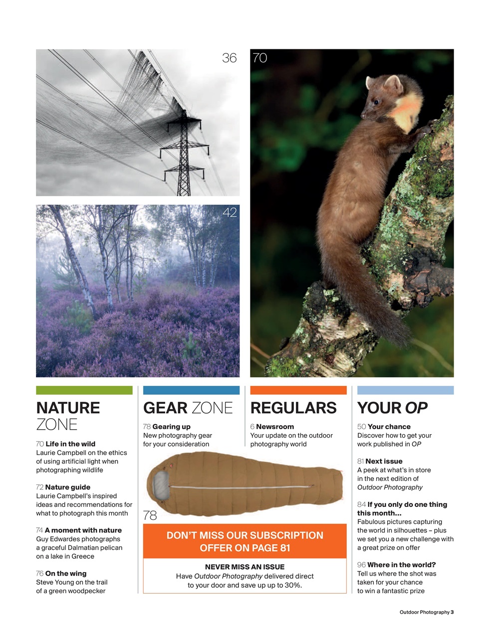 Outdoor Photography Preview Pages