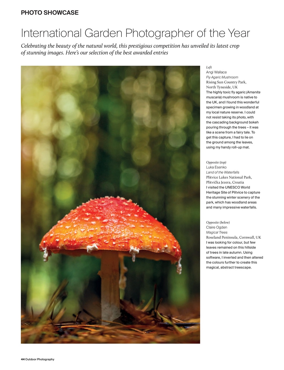 Outdoor Photography Preview Pages