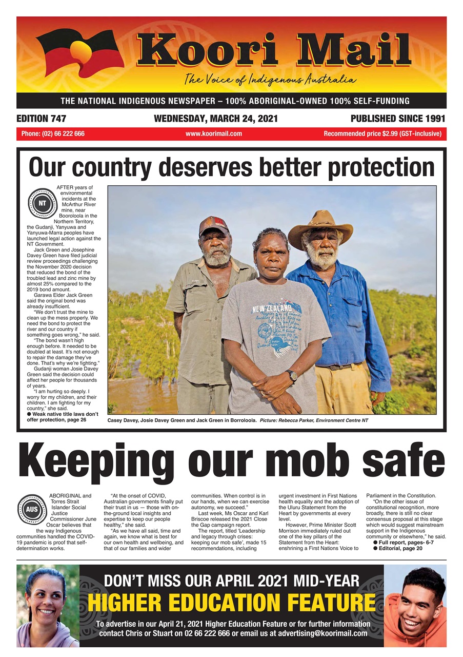 Koori Mail Preview Pages