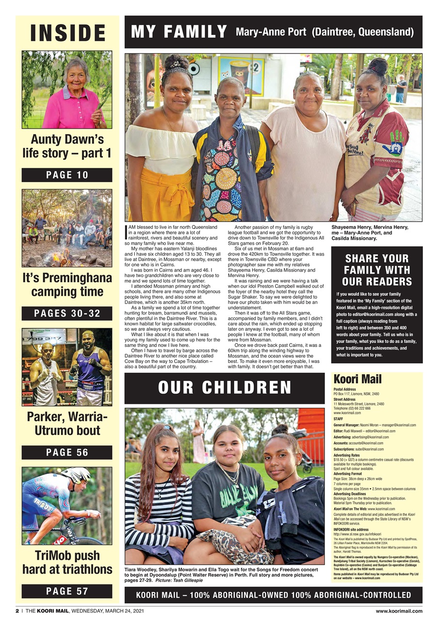 Koori Mail Preview Pages