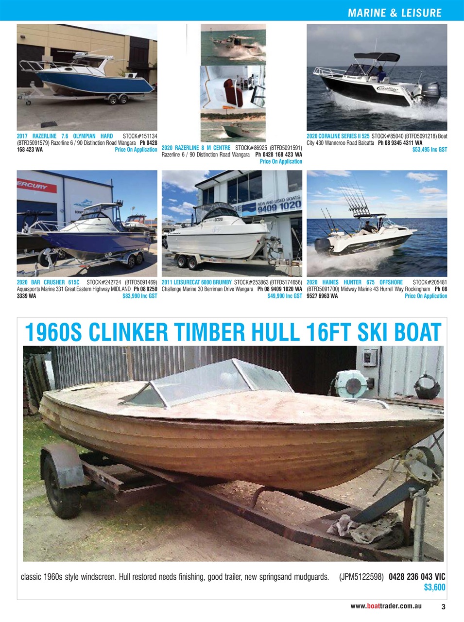 Boat Trader Australia Preview Pages