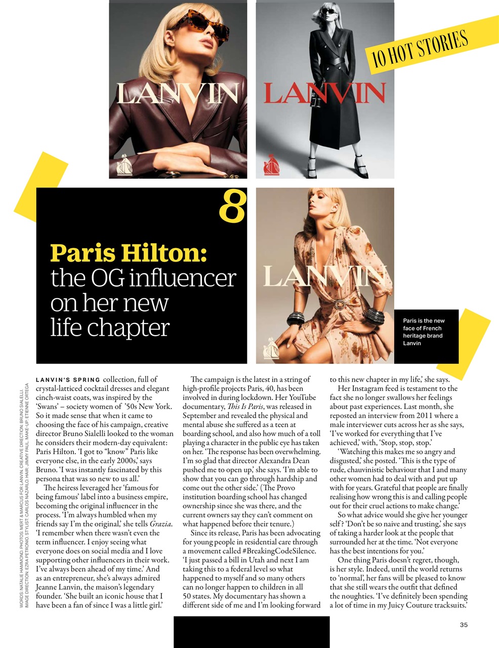 Grazia Preview Pages