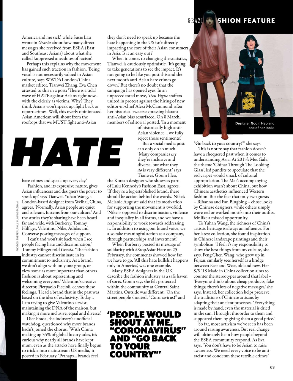 Grazia Preview Pages