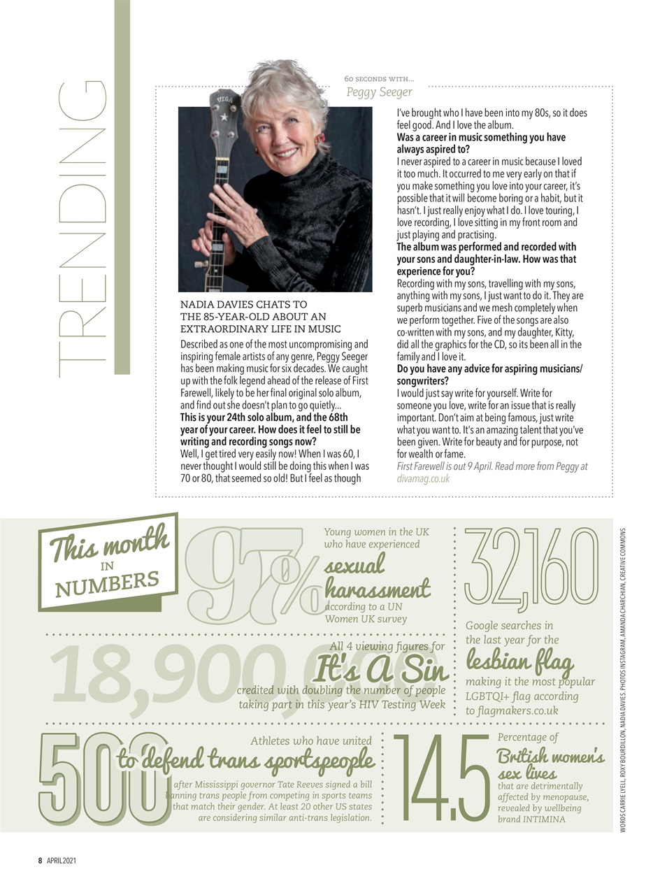 DIVA Magazine Preview Pages