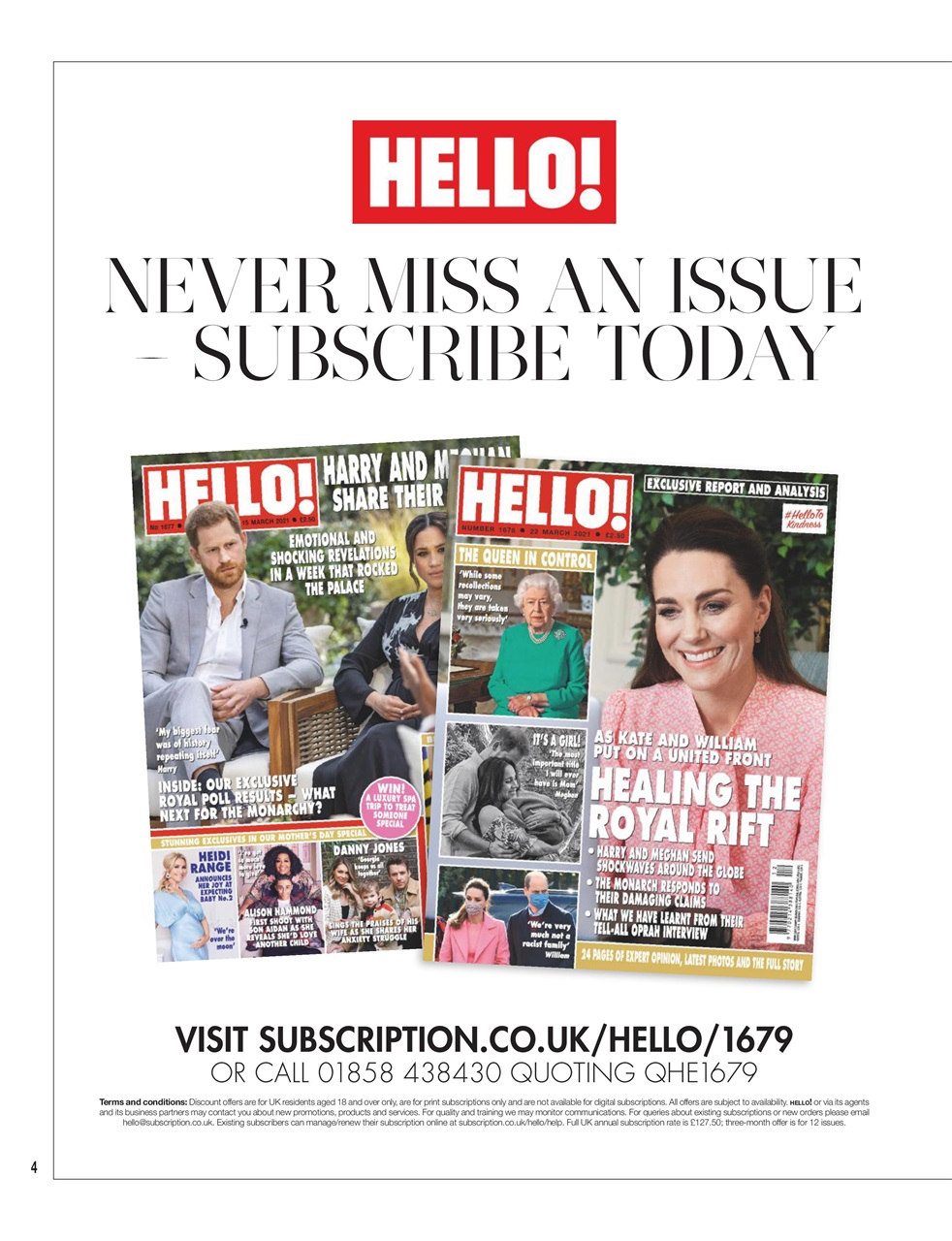 Hello! Magazine Preview Pages