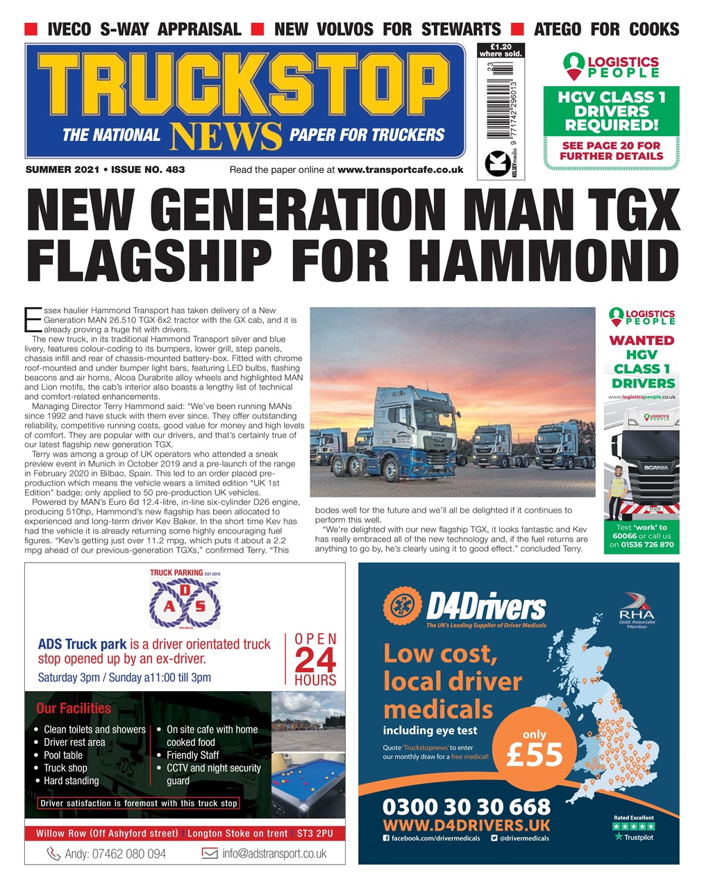 Truckstop News Preview Pages